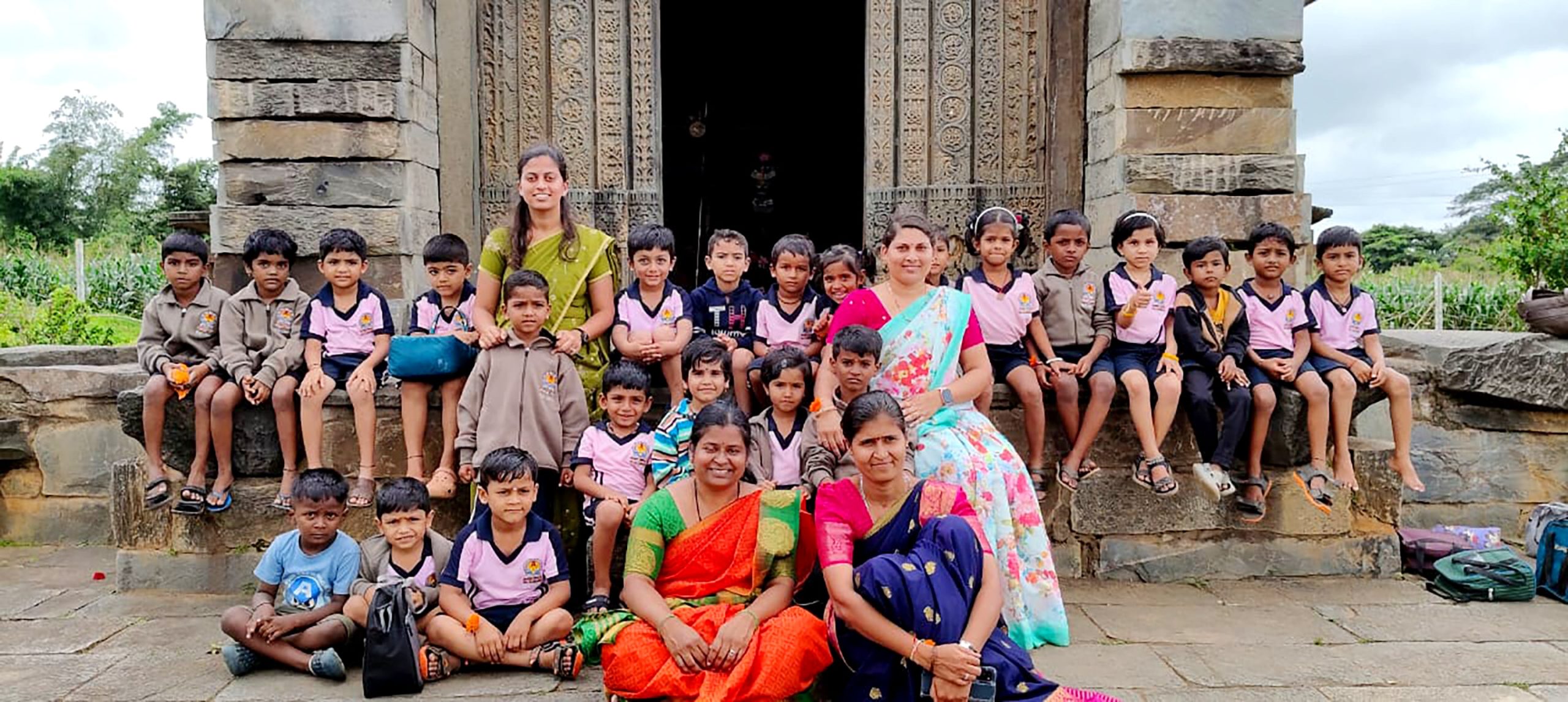 Visit to Billeshwara Temple, Anekeri by RVK – Hangal Students8