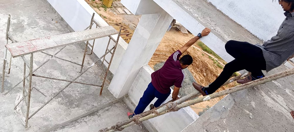 Fire Emergency Mock Drill in RVK - Hanagal (7)