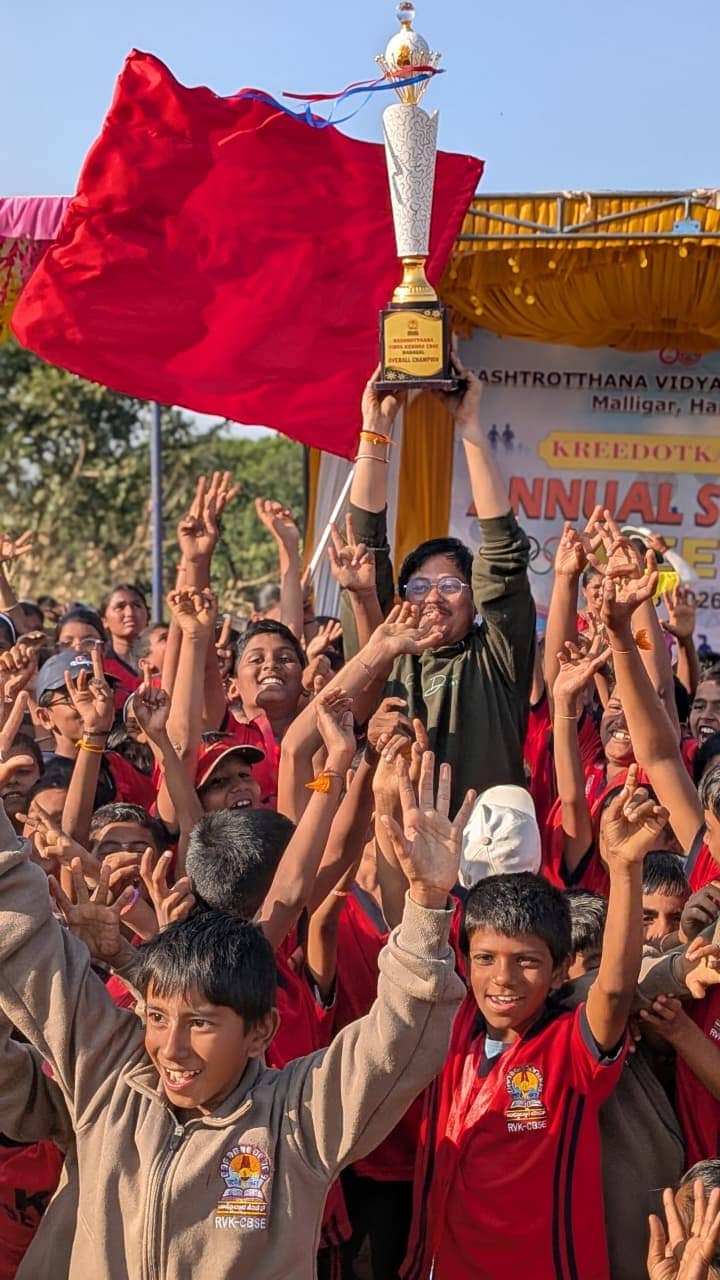 The Annual Sports Meet ‘Kreedotkarsha’ in RVK – Hangal (14)