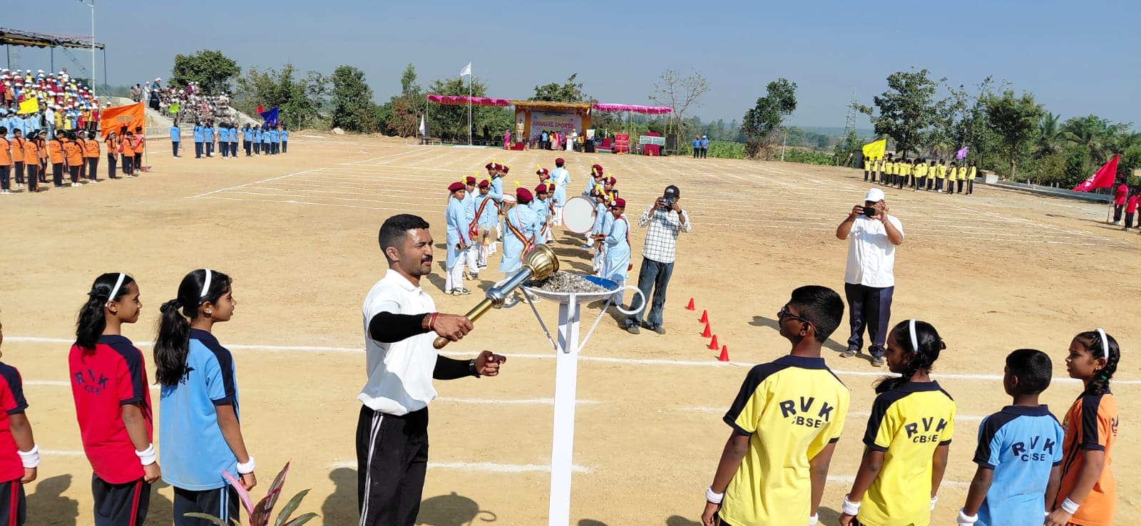 The Annual Sports Meet ‘Kreedotkarsha’ in RVK – Hangal (20)