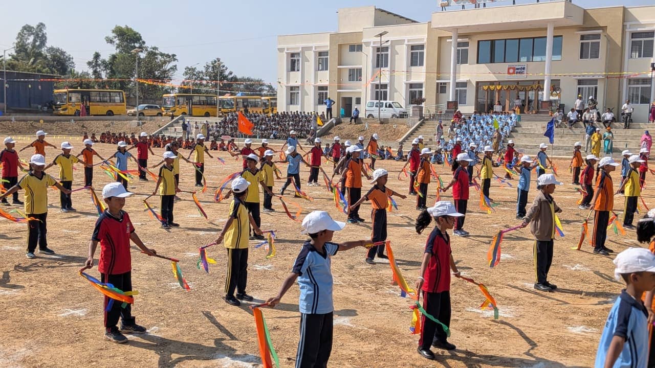 The Annual Sports Meet ‘Kreedotkarsha’ in RVK – Hangal (36)