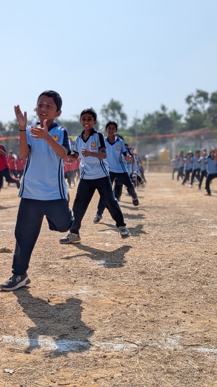 The Annual Sports Meet ‘Kreedotkarsha’ in RVK – Hangal (39)