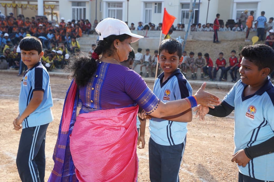 The Annual Sports Meet ‘Kreedotkarsha’ in RVK – Hangal (42)