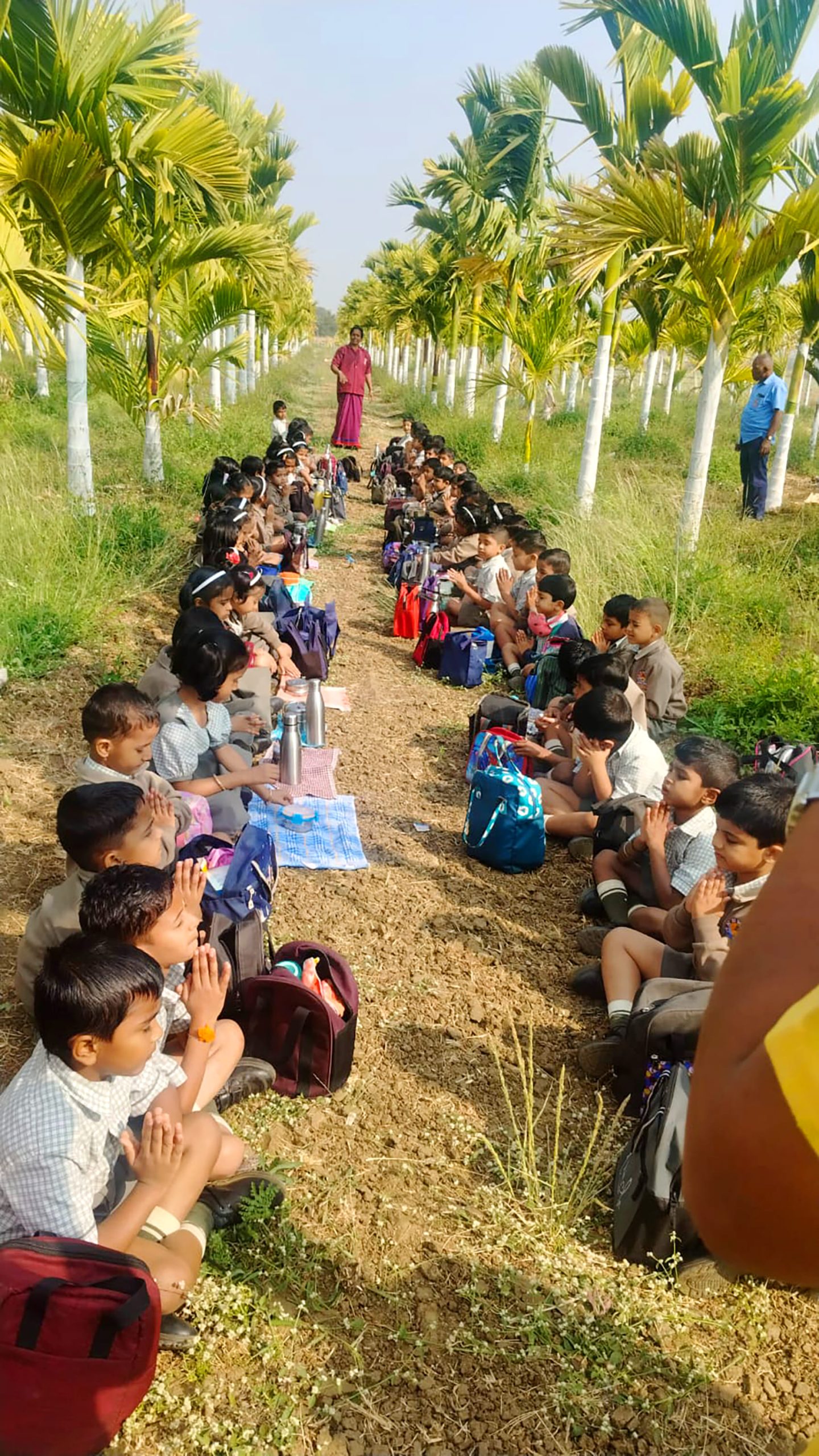 Vanabhojana Organized at RVK - Hangal (2)