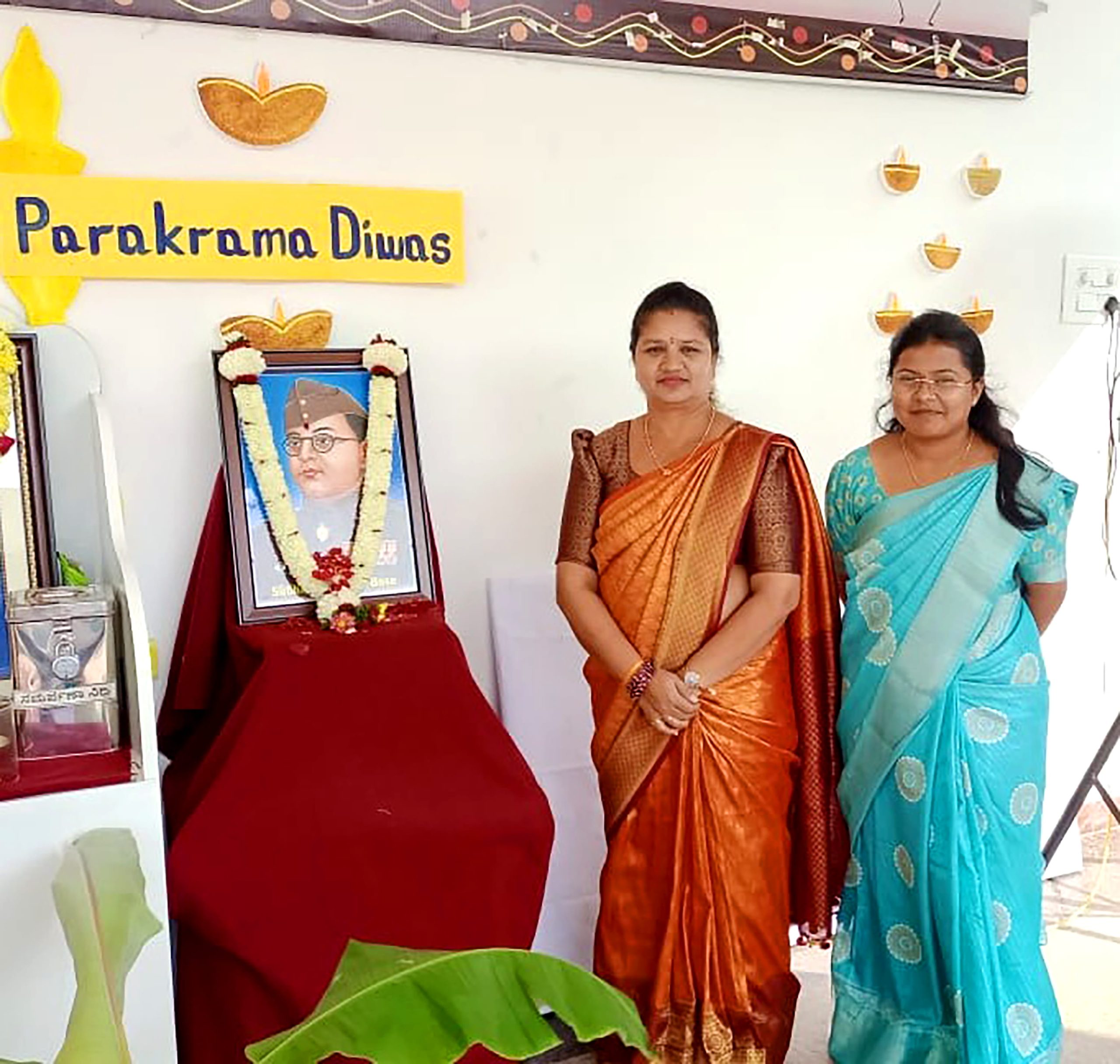 Vasanta Panchami and Parakram Diwas Celebrated at RVK - Hangal (2)