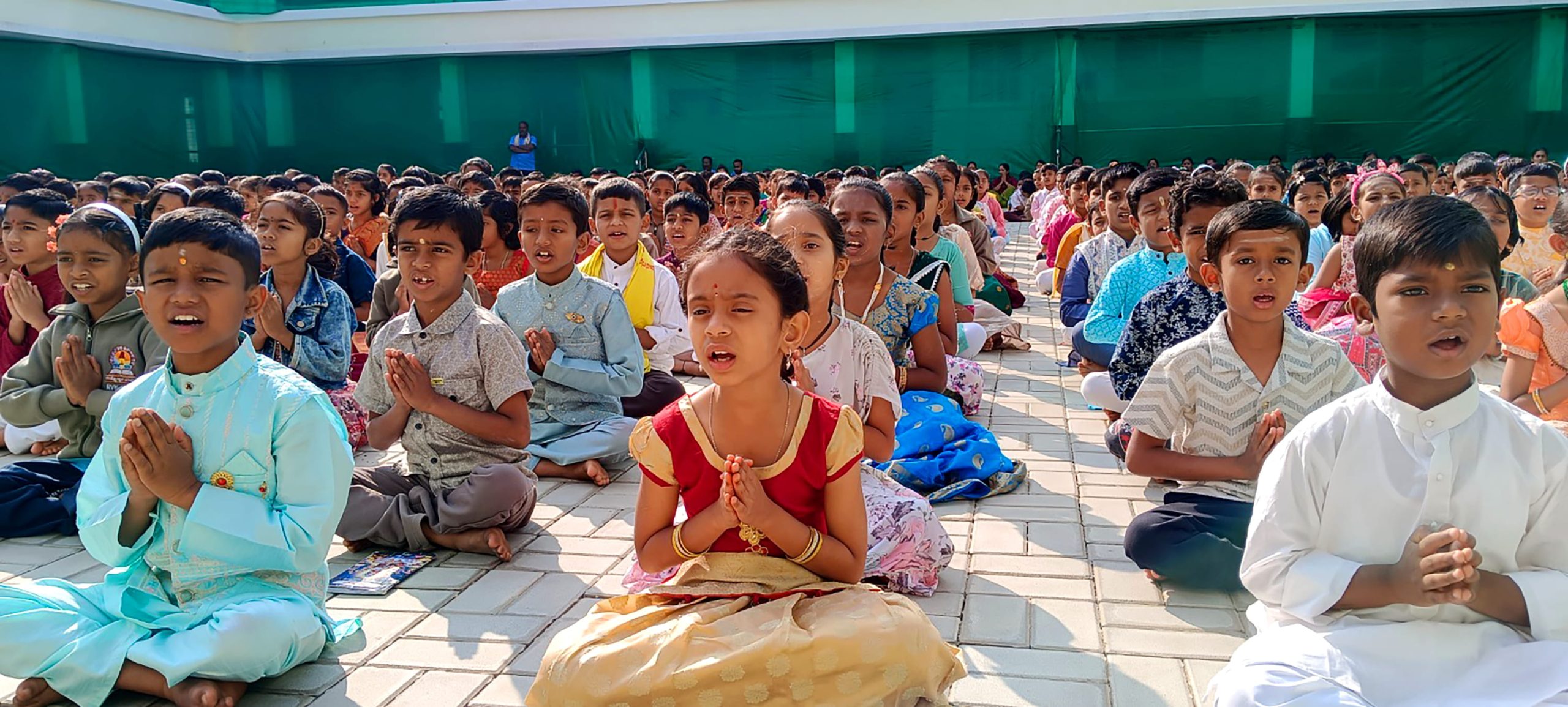 Vasanta Panchami and Parakram Diwas Celebrated at RVK - Hangal (6)
