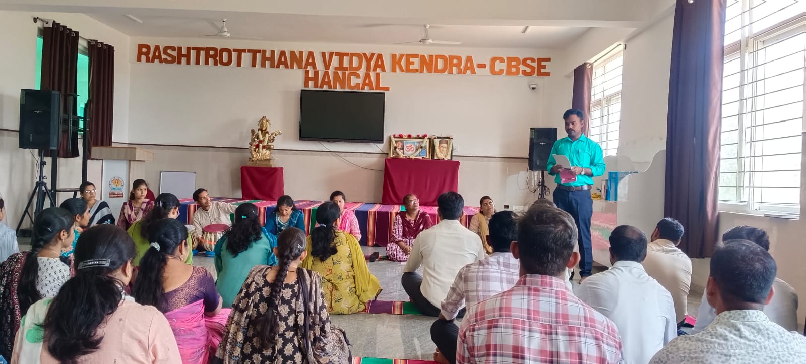 Observation of Veer Savarkar Jayanti at RVK - Hangal (3)