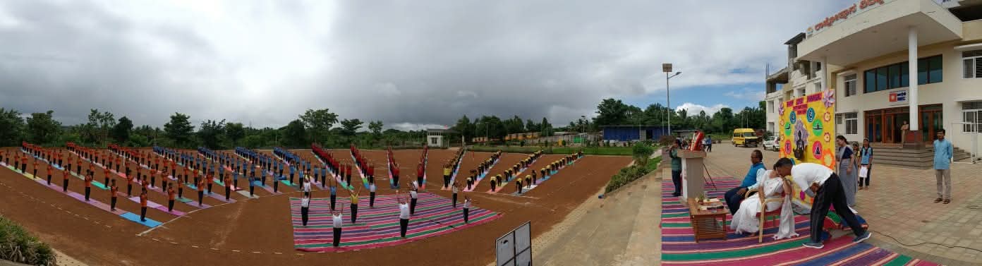 International Yoga Day in RVK - Hangal (10)