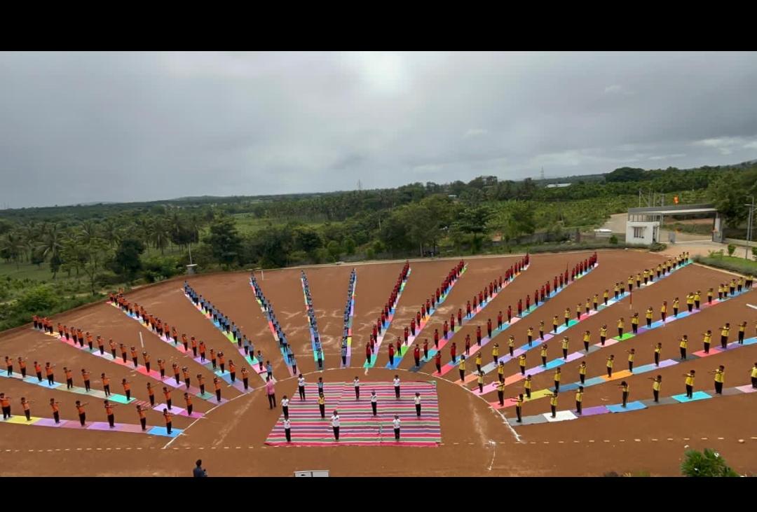 International Yoga Day in RVK - Hangal (3)