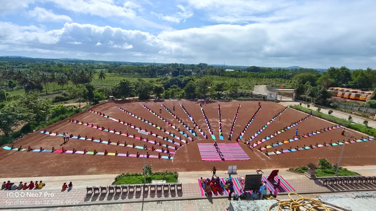 International Yoga Day in RVK - Hangal (8)