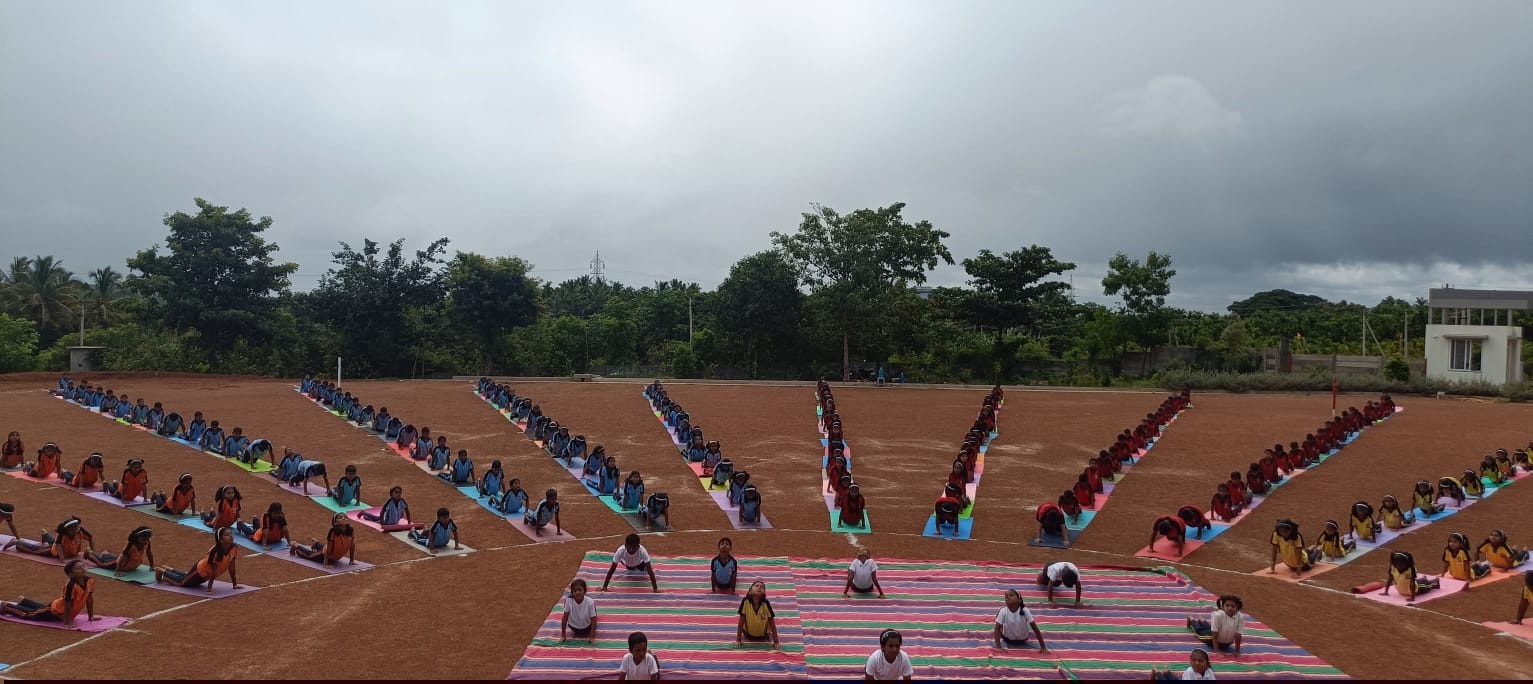 International Yoga Day in RVK - Hangal (9)