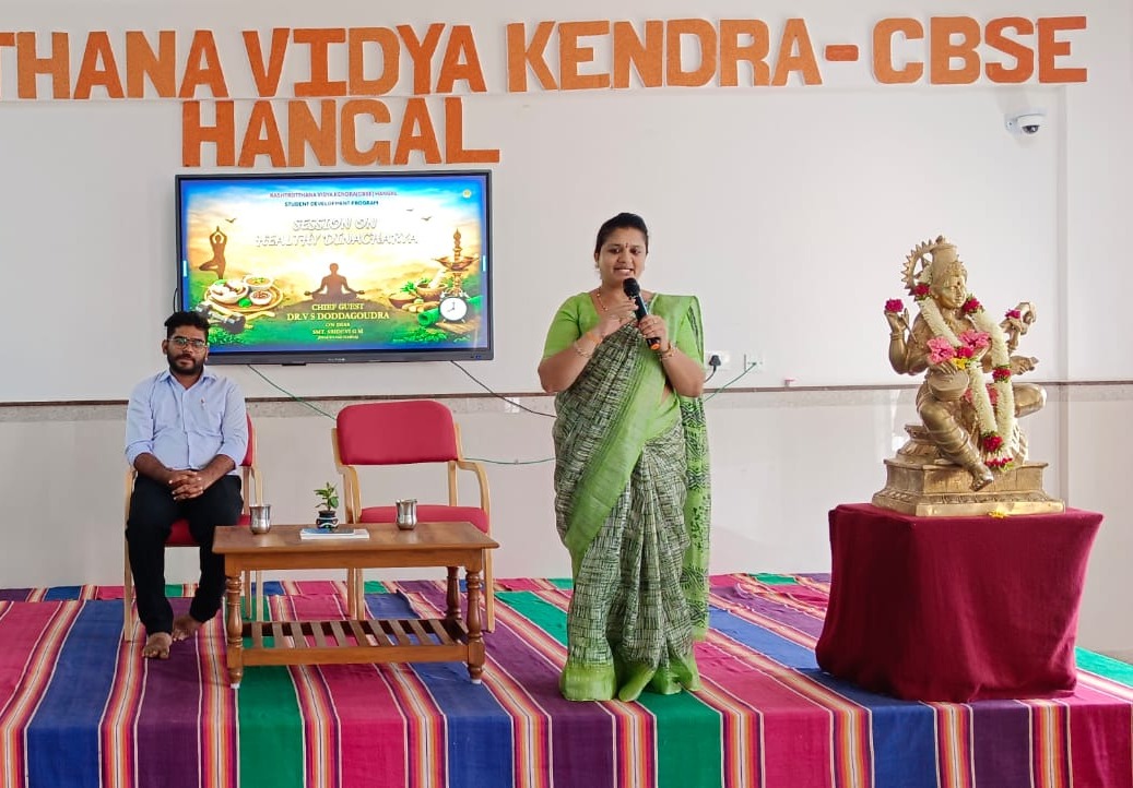 RVK – Hangal Conducted SDP on Health and Dinacharya (2)