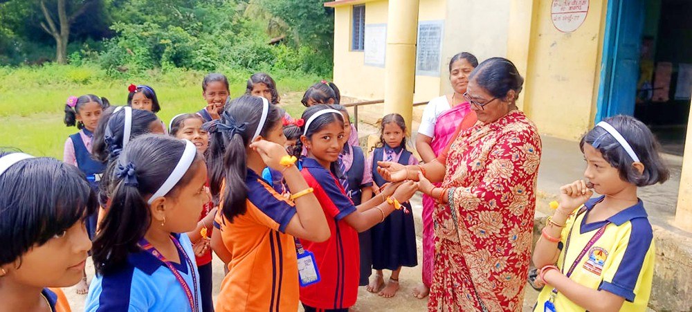 Community Spirit & Tradition Marker RVK - Hangal Celebrates Raksha Bandhan (14)