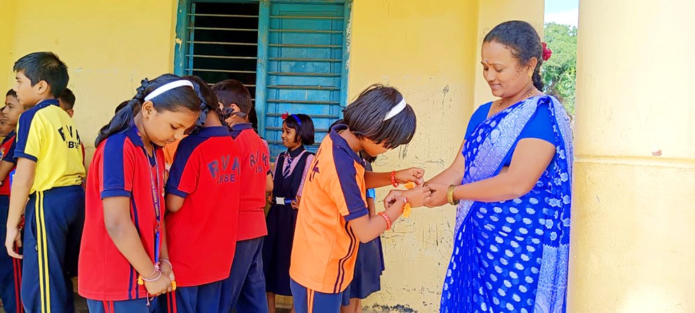 Community Spirit & Tradition Marker RVK - Hangal Celebrates Raksha Bandhan (18)