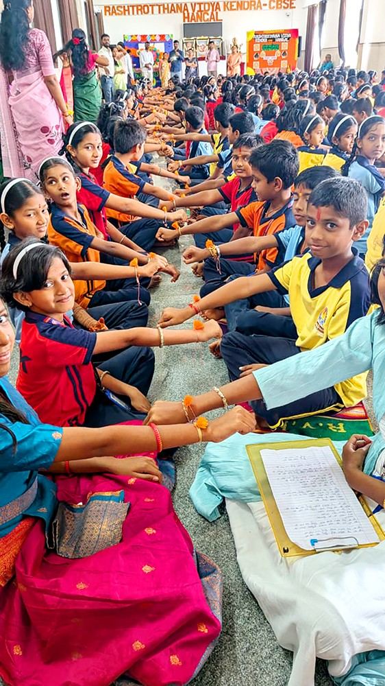 Community Spirit & Tradition Marker RVK - Hangal Celebrates Raksha Bandhan (28)