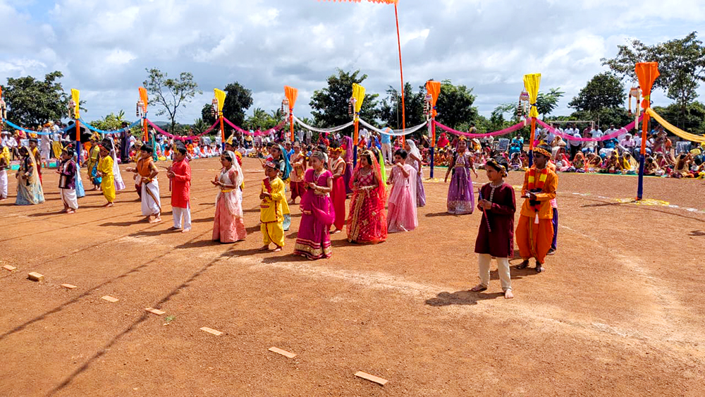 Sri Krishna Janmashtami Celebrated at RVK - Hangal (1)