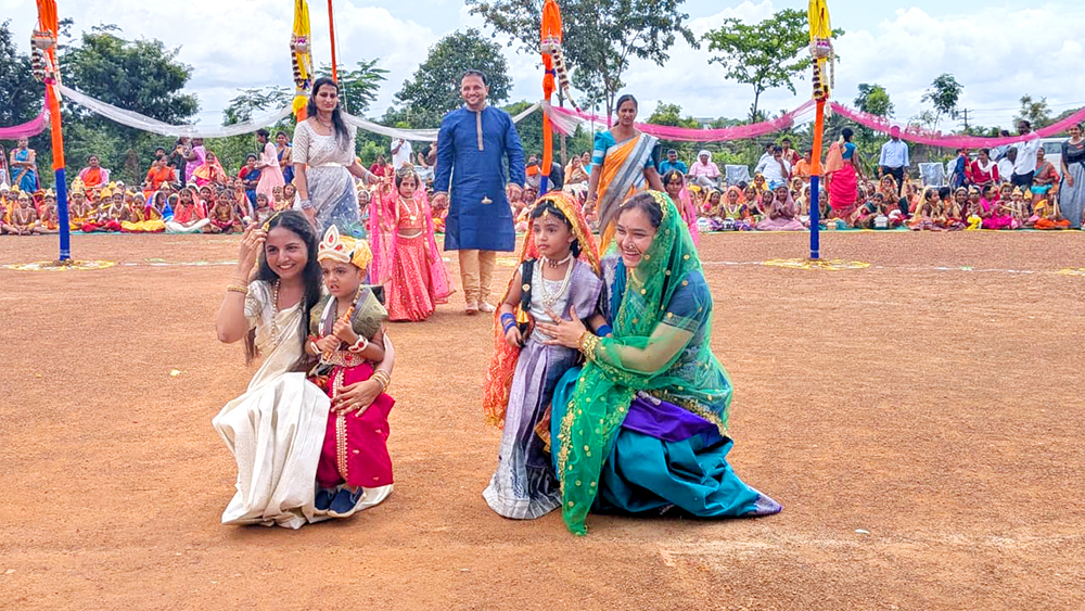Sri Krishna Janmashtami Celebrated at RVK - Hangal (11)