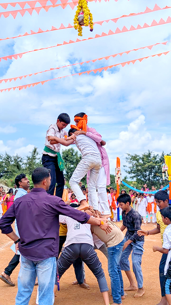Sri Krishna Janmashtami Celebrated at RVK - Hangal (15)