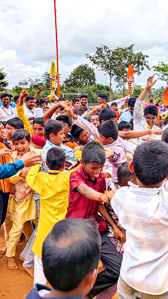 Sri Krishna Janmashtami Celebrated at RVK - Hangal (18)