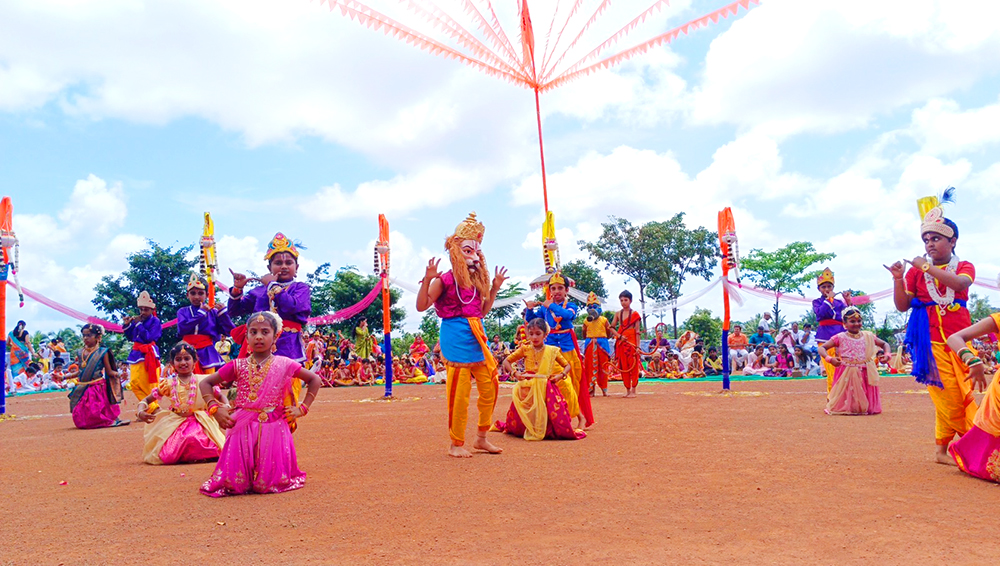 Sri Krishna Janmashtami Celebrated at RVK - Hangal (2)