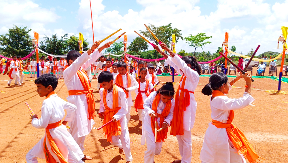 Sri Krishna Janmashtami Celebrated at RVK - Hangal (23)