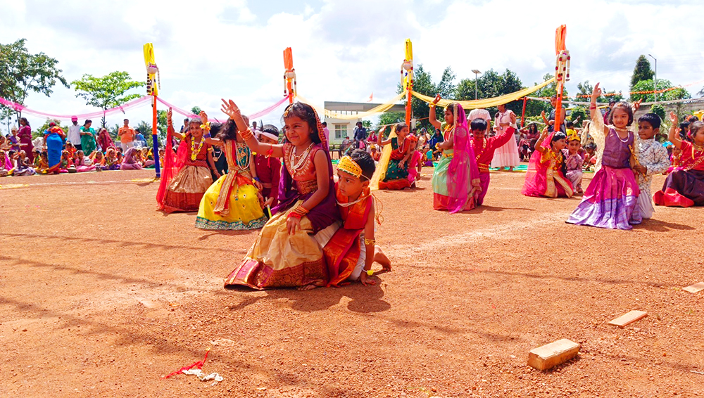 Sri Krishna Janmashtami Celebrated at RVK - Hangal (26)
