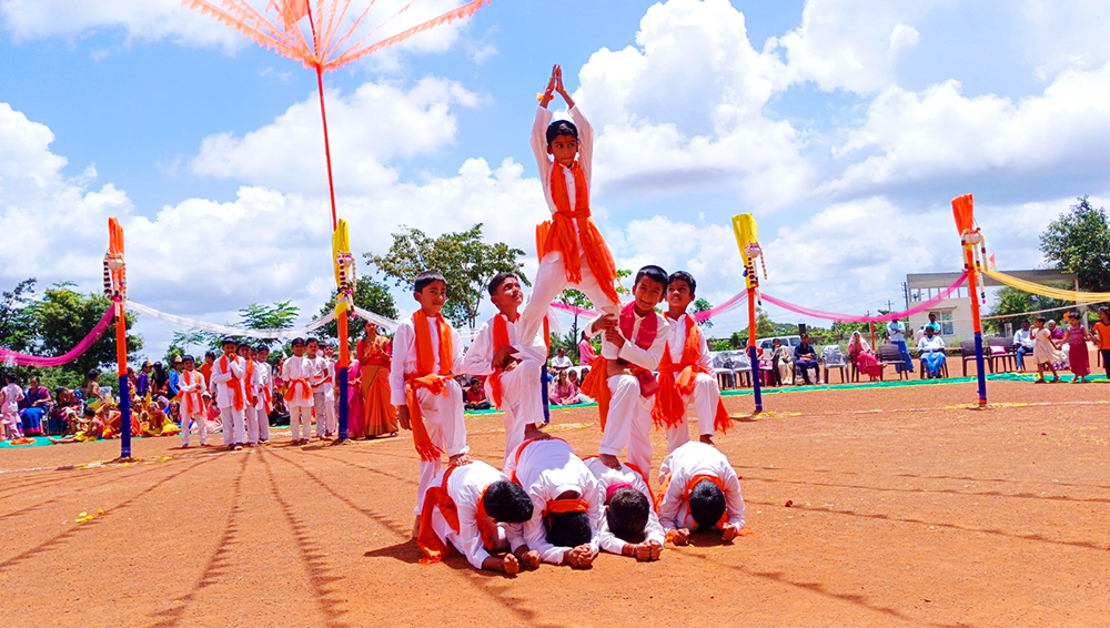 Sri Krishna Janmashtami Celebrated at RVK - Hangal (27)