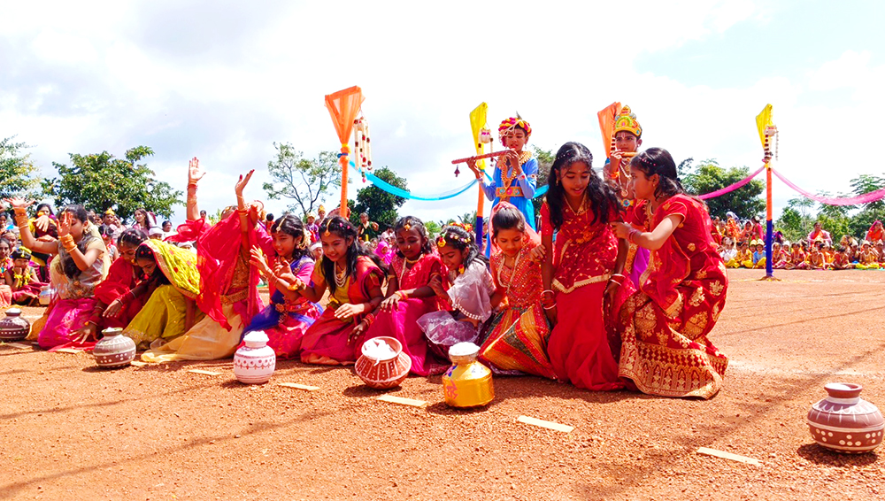 Sri Krishna Janmashtami Celebrated at RVK - Hangal (30)