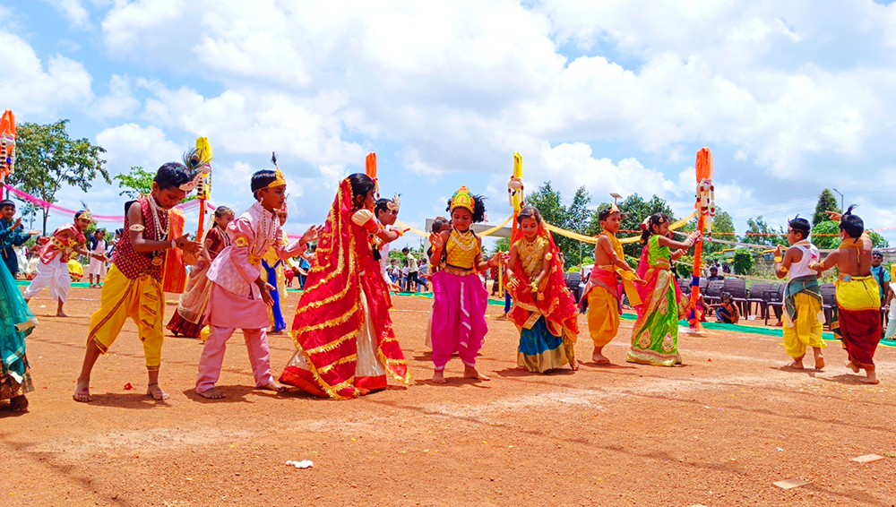 Sri Krishna Janmashtami Celebrated at RVK - Hangal (8)