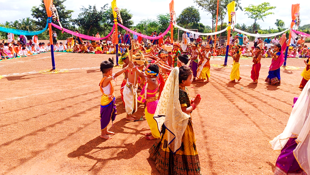Sri Krishna Janmashtami Celebrated at RVK - Hangal (9)