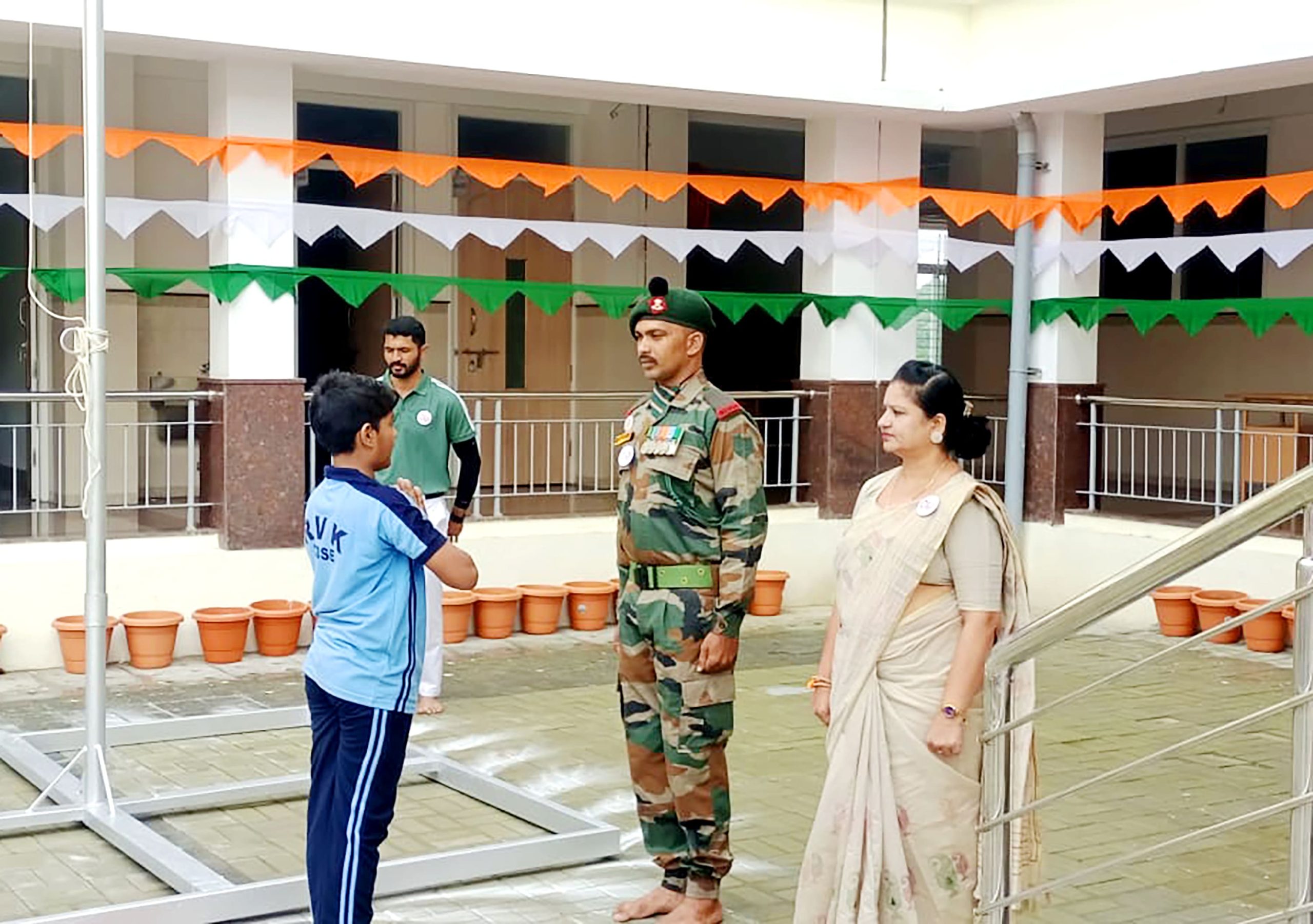 79th Independence Day Celebration in RVK - Hangal-9