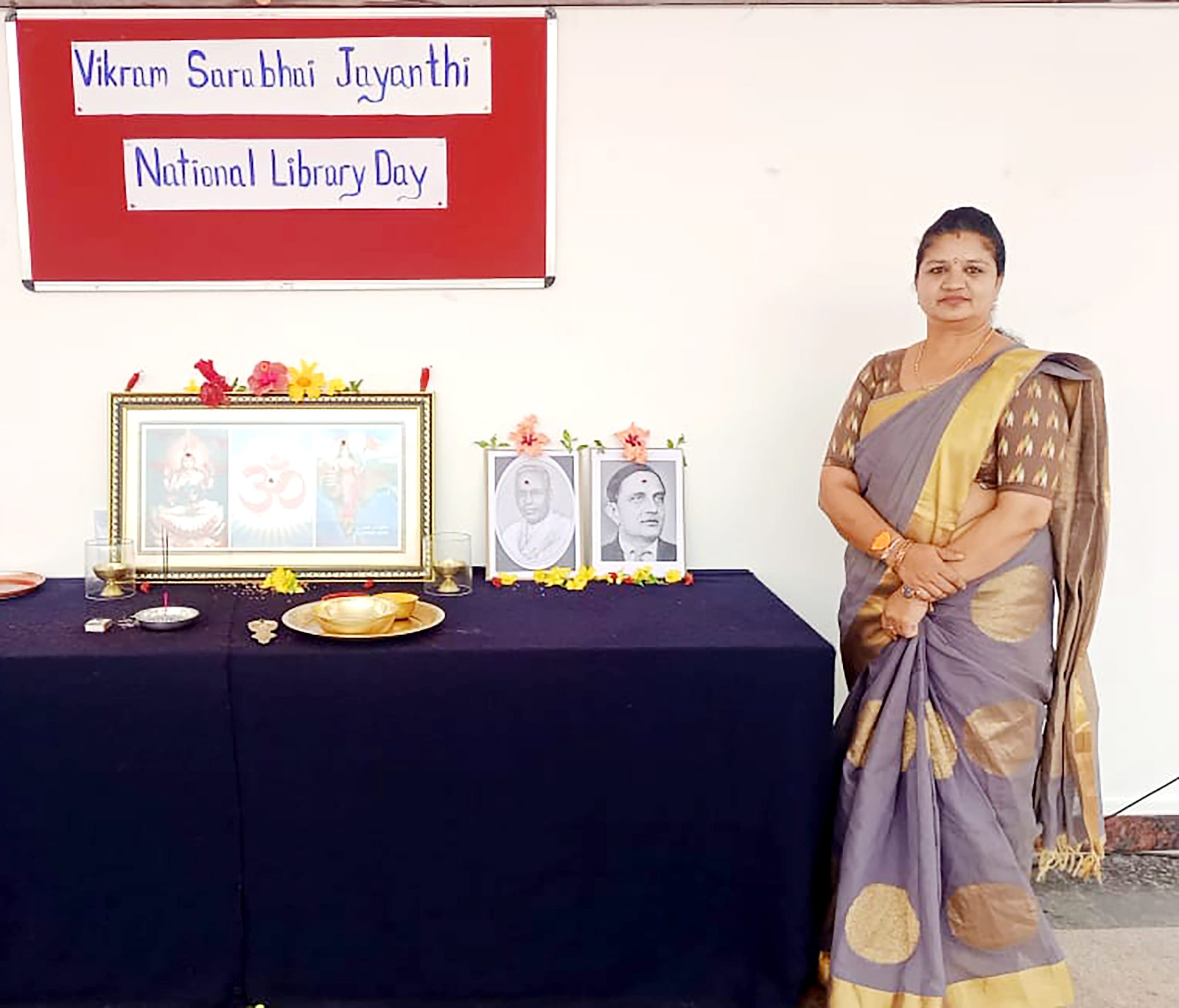 Dr. Vikram Sarabhai Jayanti and National Library Day in RVK - Hangal (1)