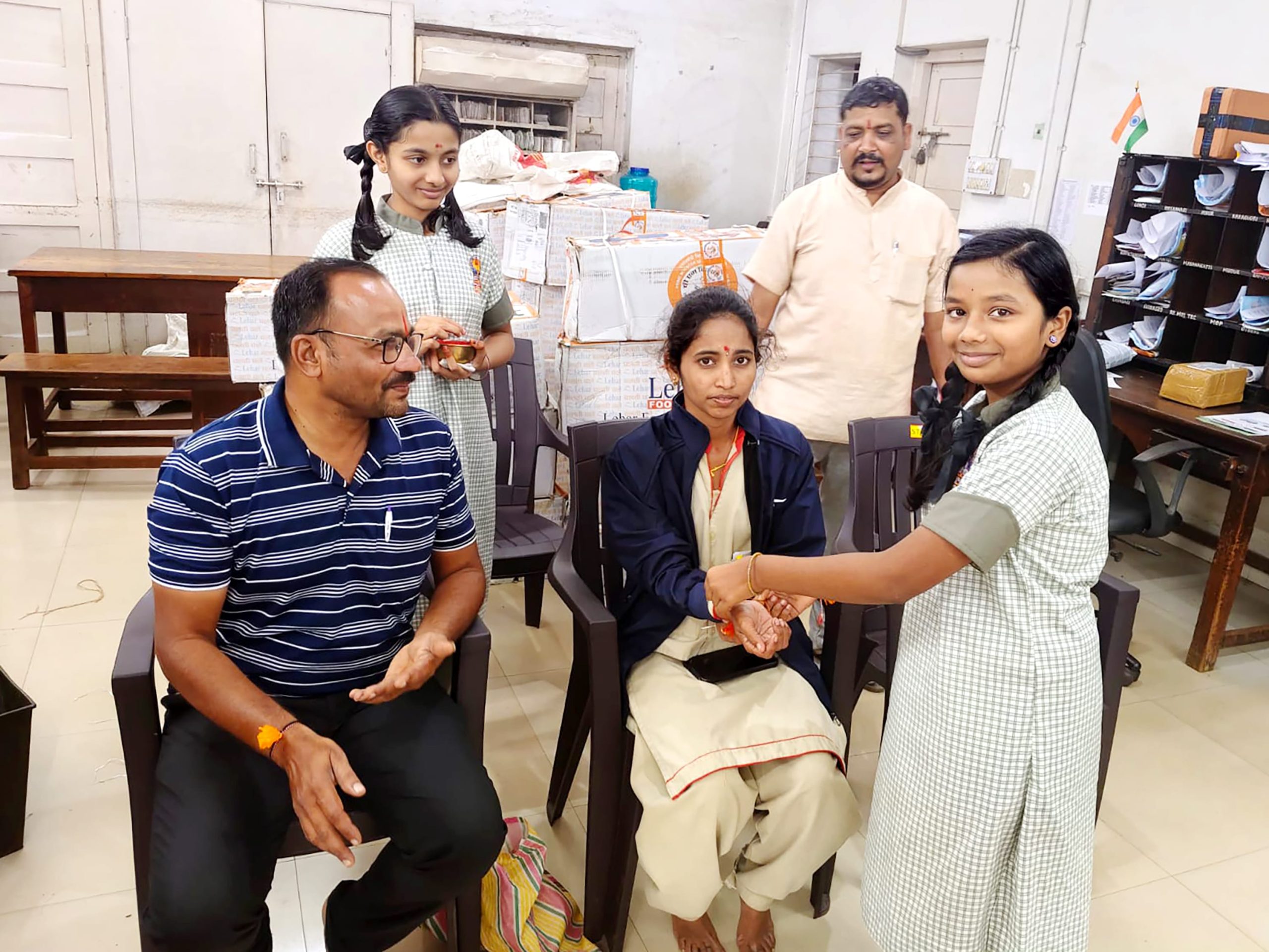 Raksha Bandhan Celebration in RVK - Hangal (12)