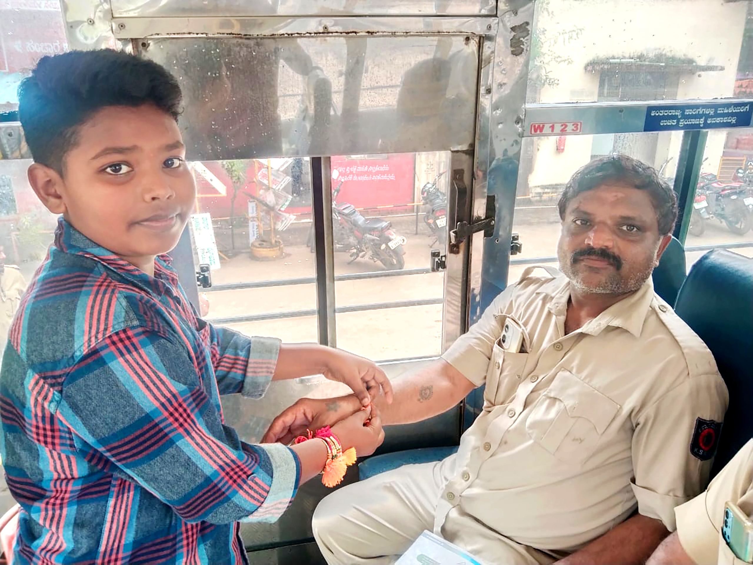 Raksha Bandhan Celebration in RVK - Hangal (15)