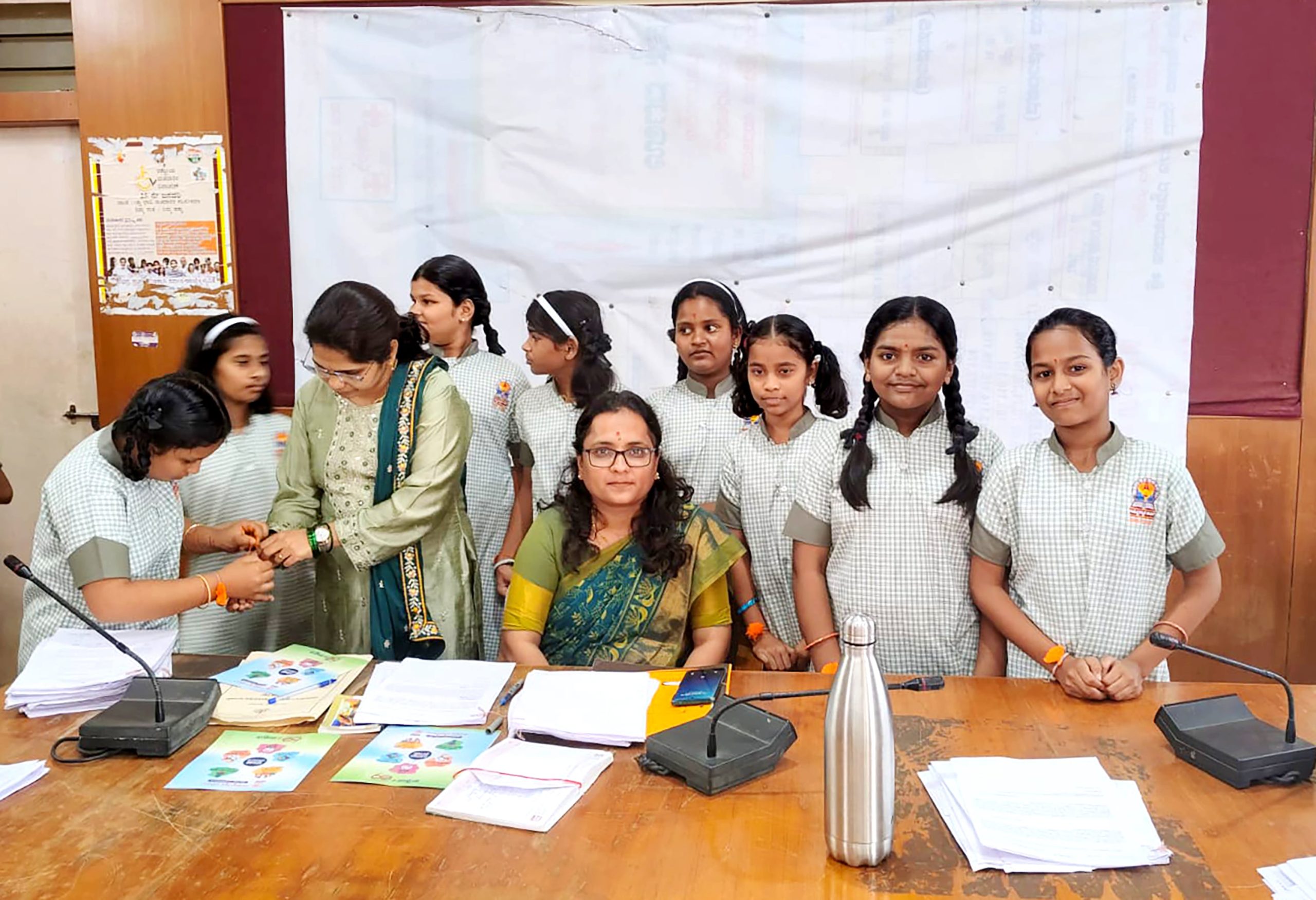 Raksha Bandhan Celebration in RVK - Hangal (18)