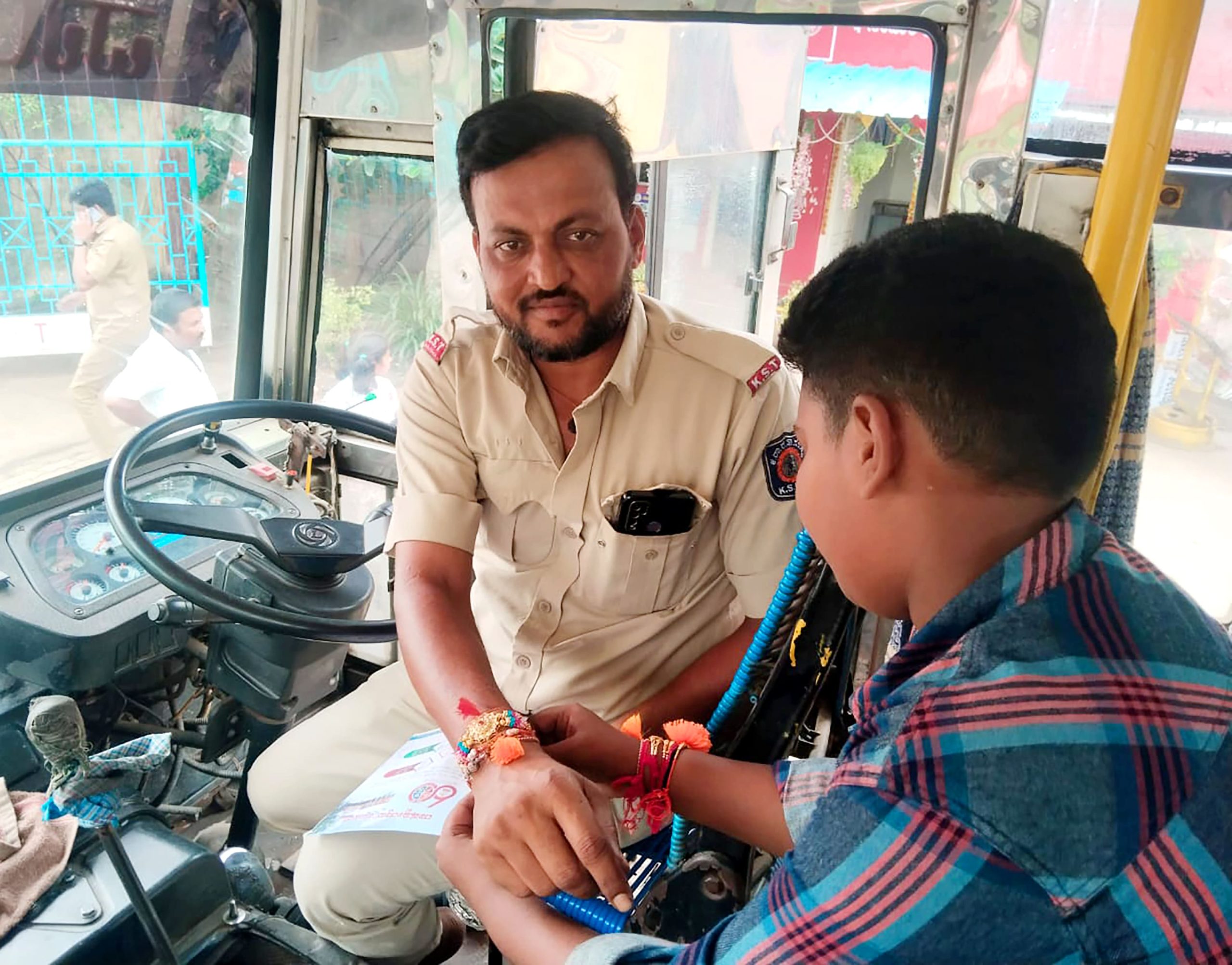 Raksha Bandhan Celebration in RVK - Hangal (9)