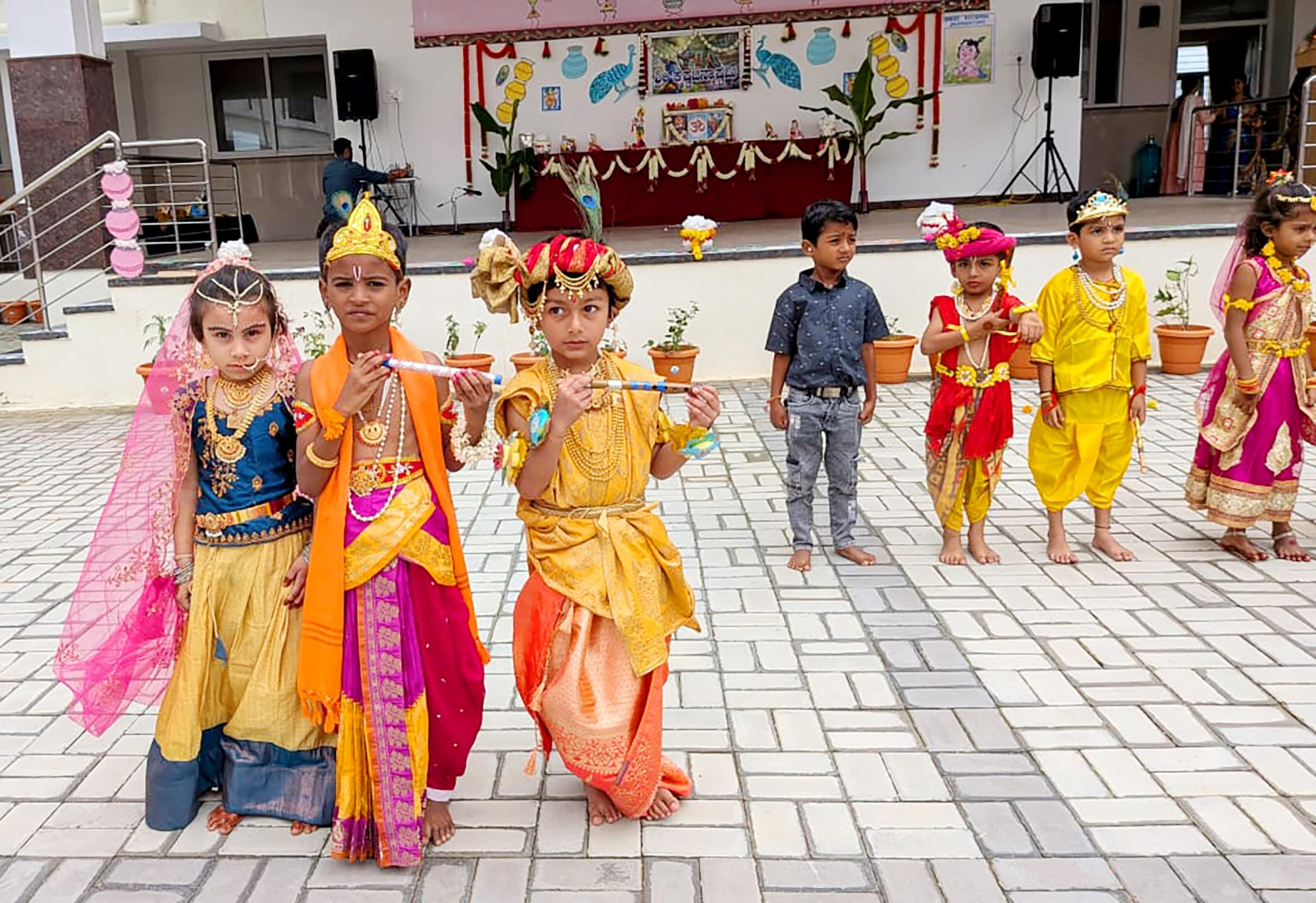 Sri Krishna Janmashtami in RVK - Hangal2