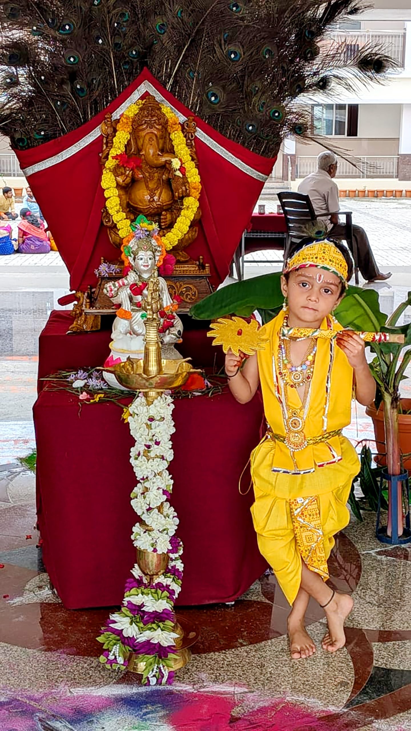 Sri Krishna Janmashtami in RVK - Hangal4